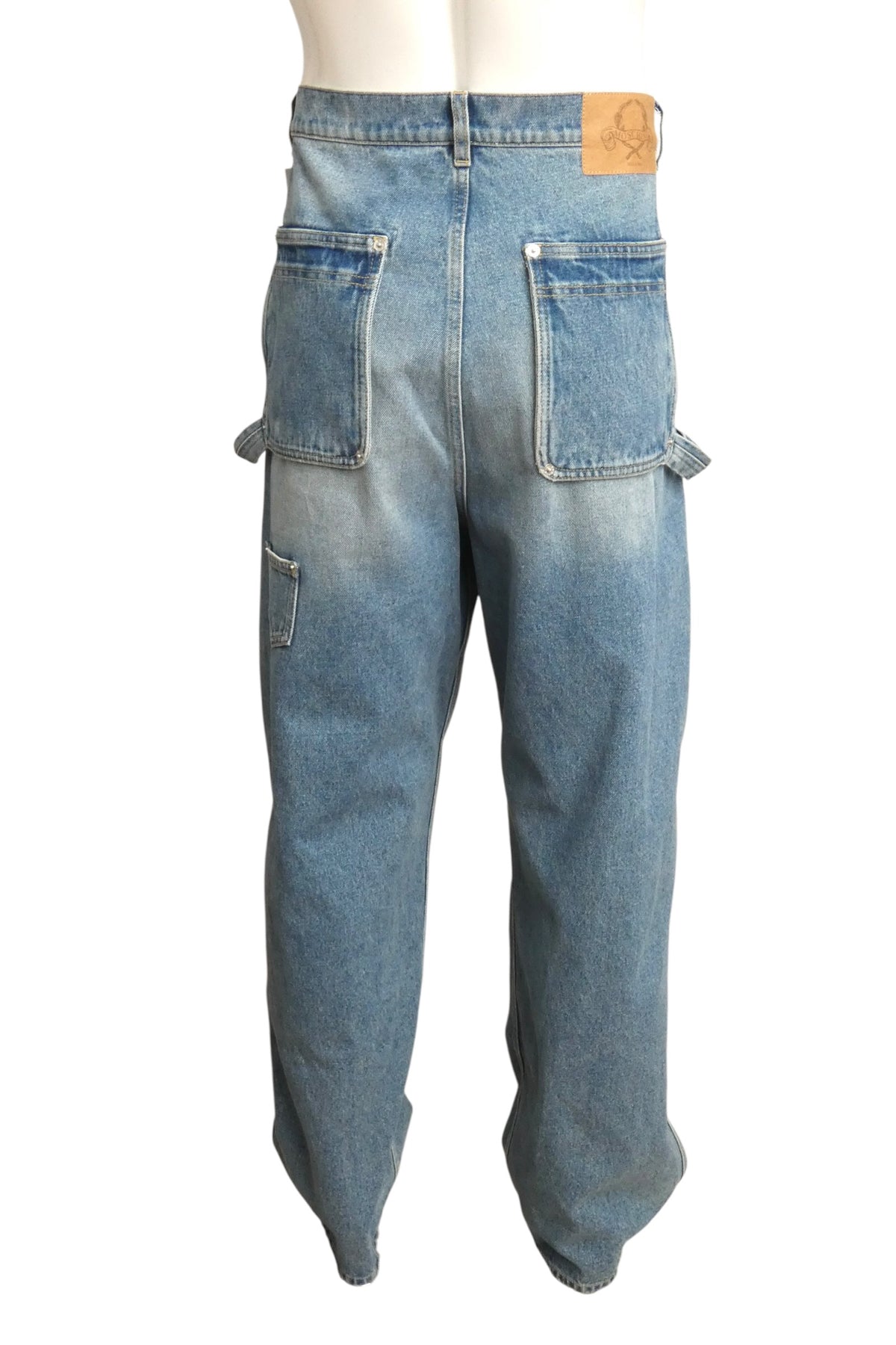 MOSCHINO COUTURE! - 2025 NWT Distressed Denim Carpenter Jeans, Multiple Sizes Available