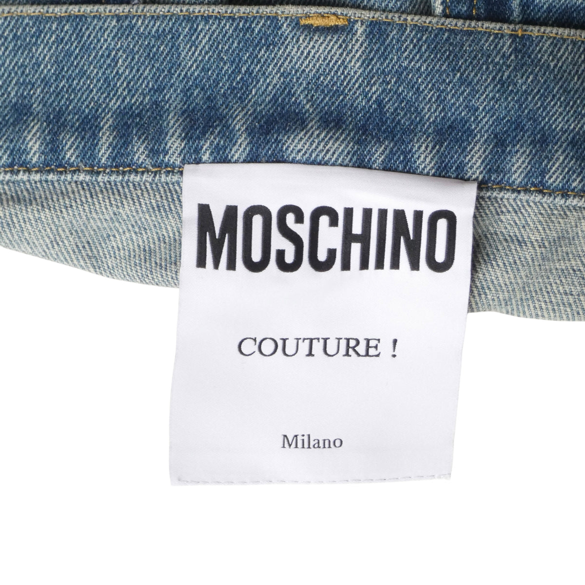 MOSCHINO COUTURE! - 2025 NWT Distressed Denim Carpenter Jeans, Multiple Sizes Available