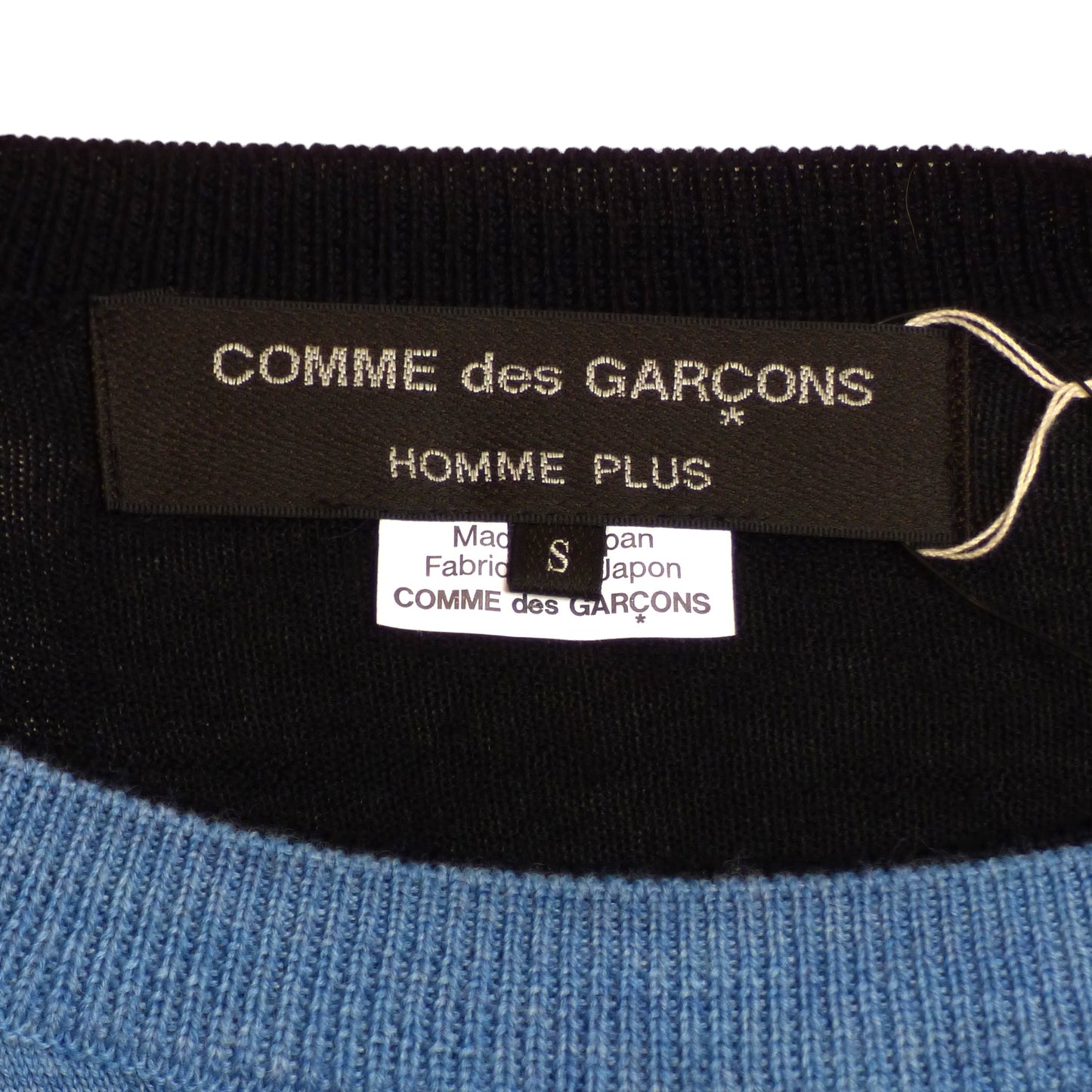 COMME DES GARCONS HOMME PLUS- 2022 Wool Knit Sweater, Size Small