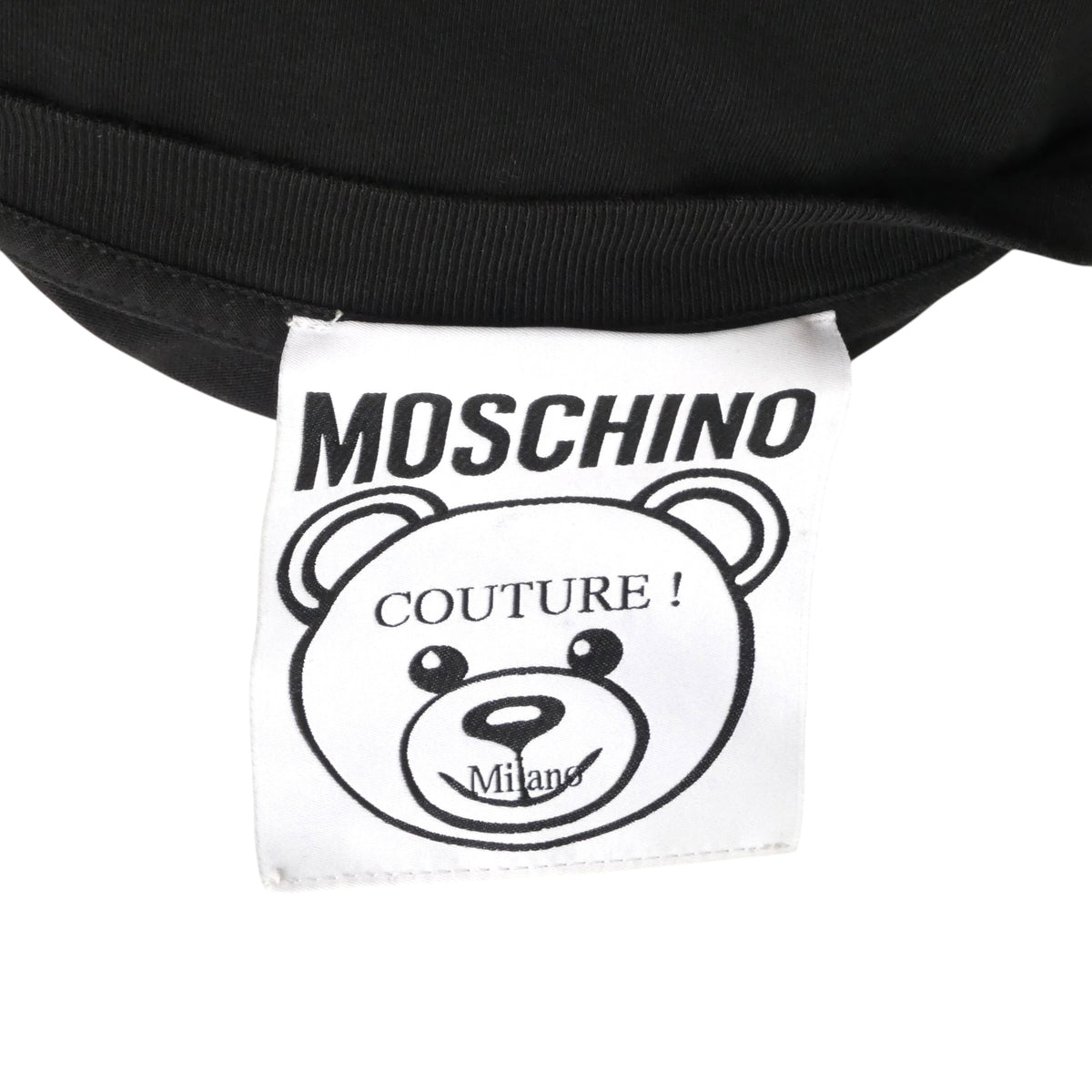 MOSCHINO COUTURE! - 2019 Raining Bills on Teddy T-Shirt, Size-Small
