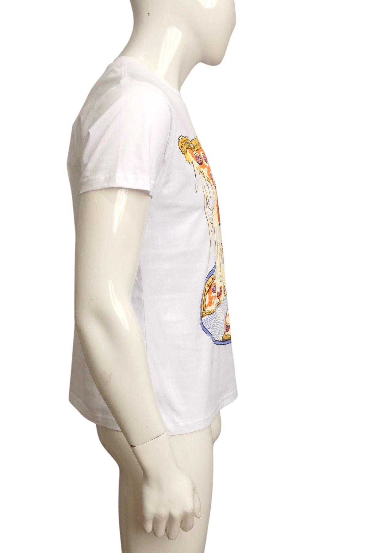 MOSCHINO COUTURE! - 2020 NWT Pizza T-Shirt, Size XXSmall