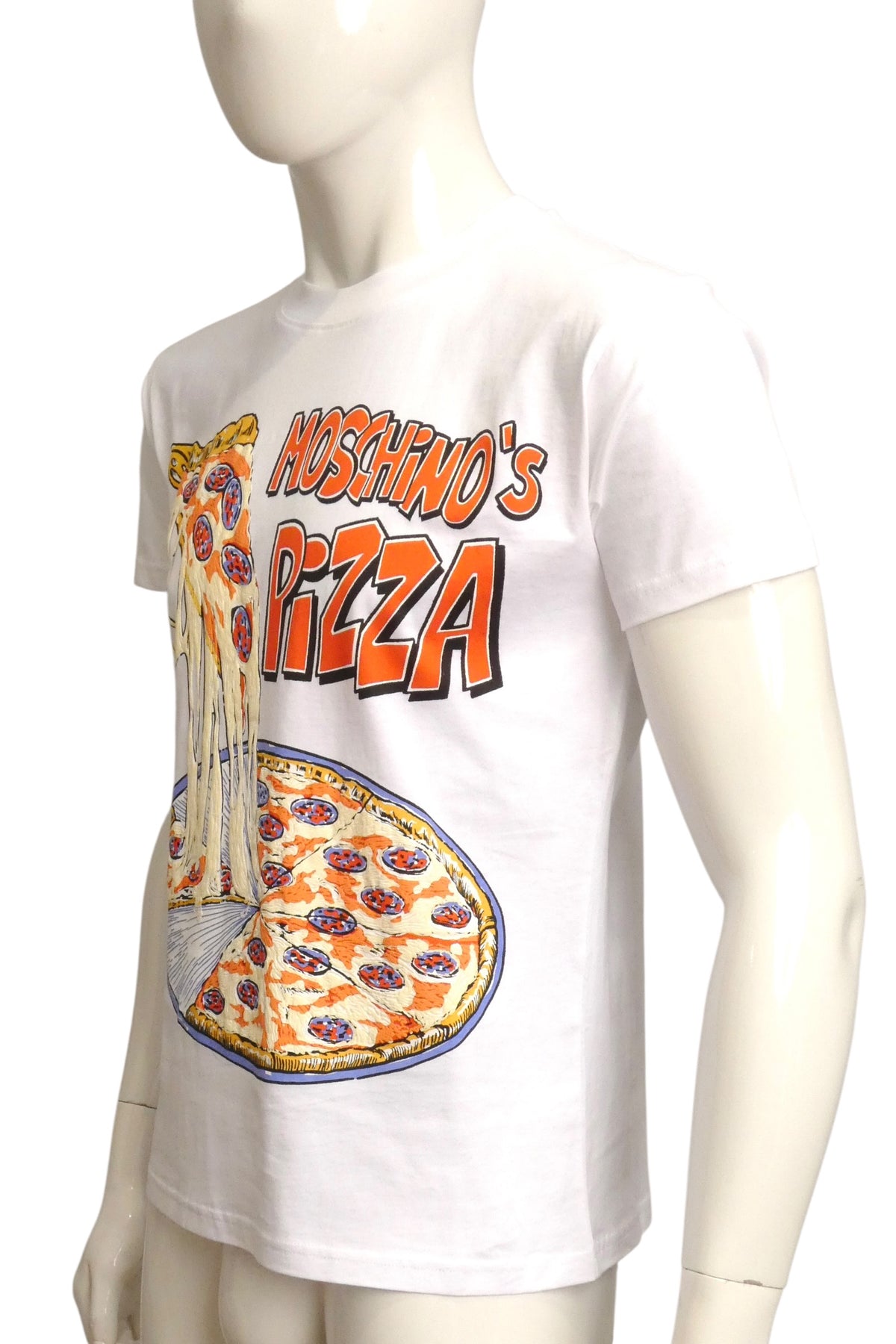 MOSCHINO COUTURE! - 2020 NWT Pizza T-Shirt, Size XXSmall