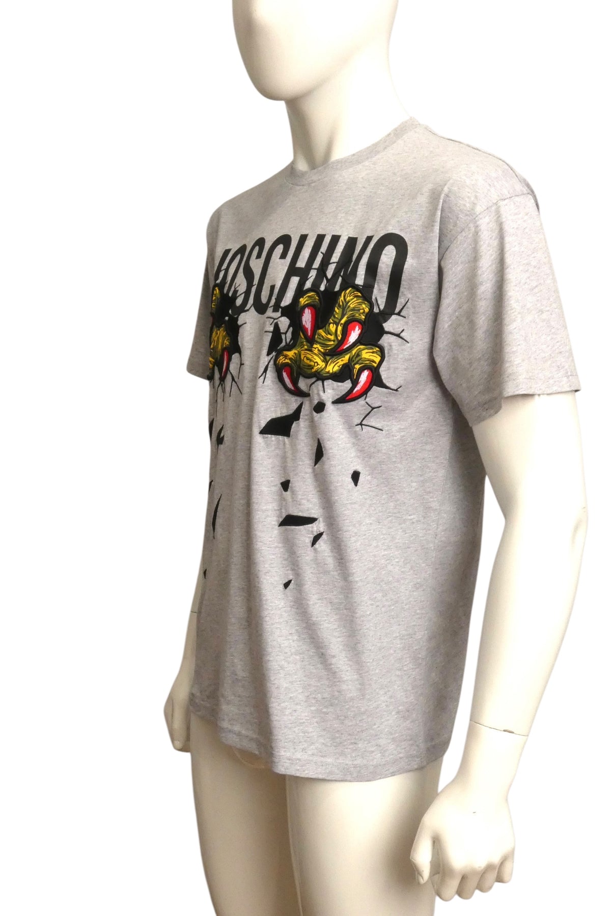MOSCHINO COUTURE! - 2020 Embroidered Monster Claw T-shirt, Size-XSmall