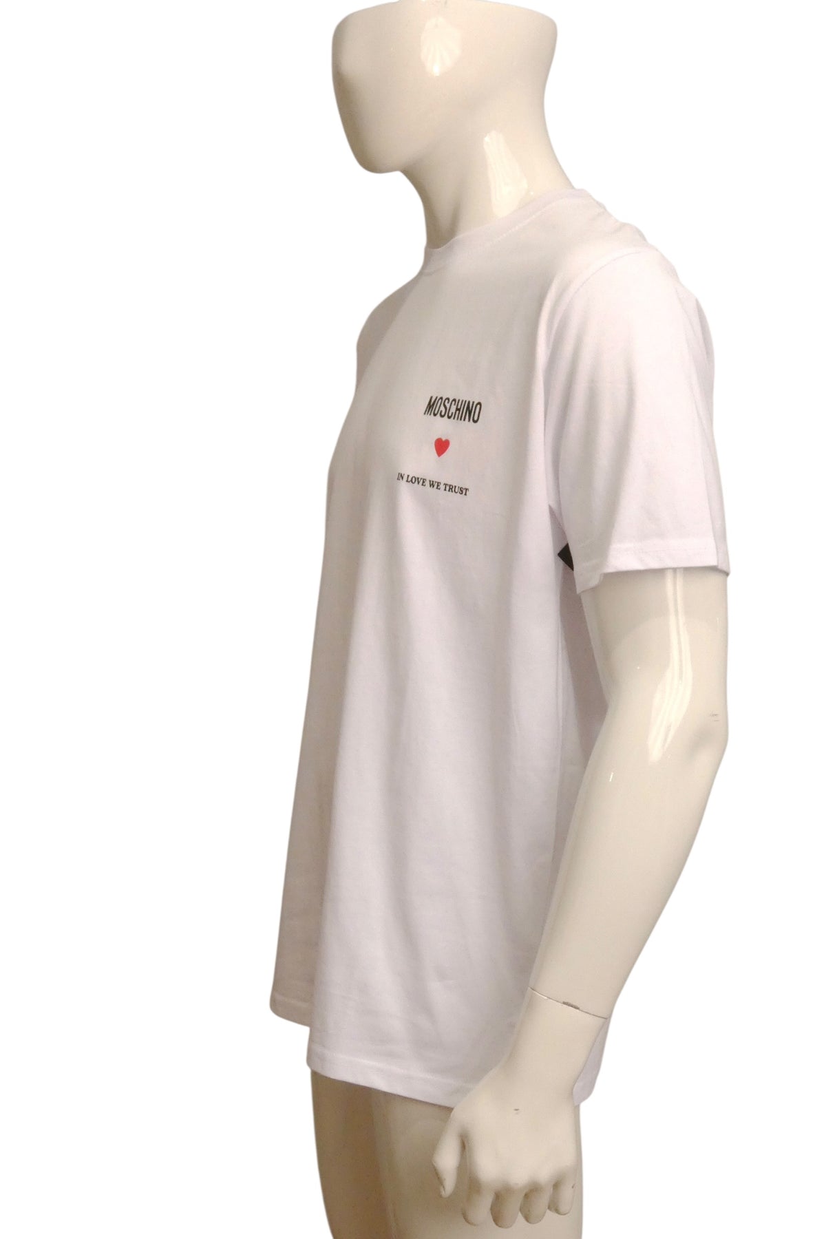 MOSCHINO COUTURE! - 2025 NWT "In Love We Trust" T-Shirt, Size-XXLarge
