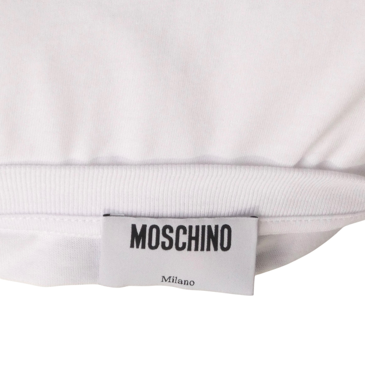 MOSCHINO COUTURE! - 2025 NWT Cow T-Shirt, Size Large