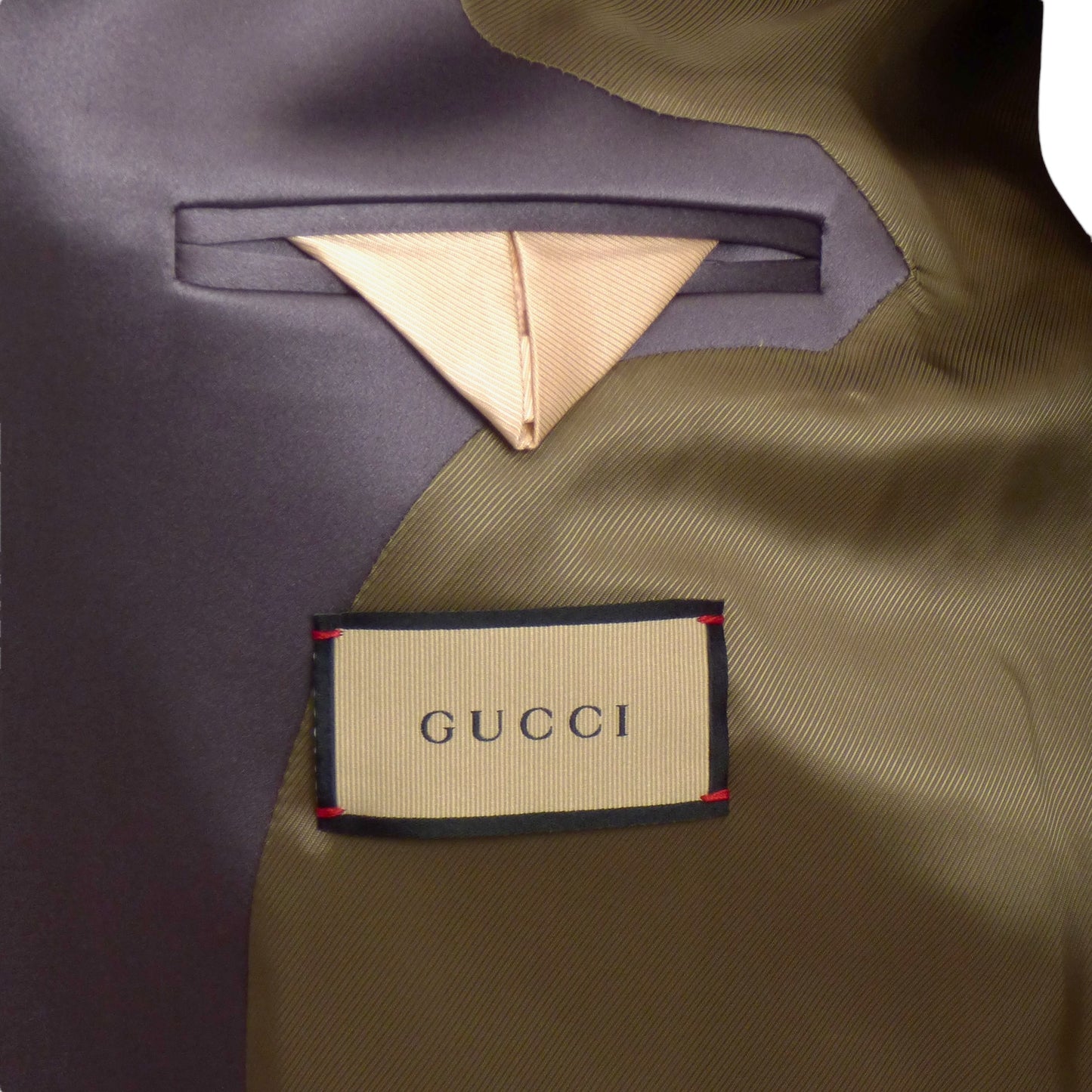 GUCCI- NWT 2022 Purple Satin Evening Blazer, Size XL