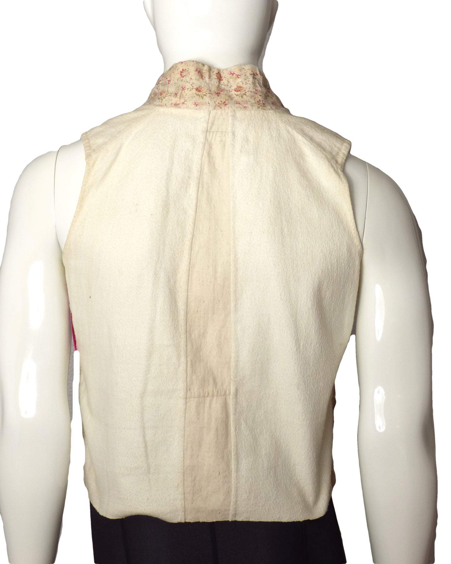 c.1820 Mens Regency Floral Wool Waistcoat