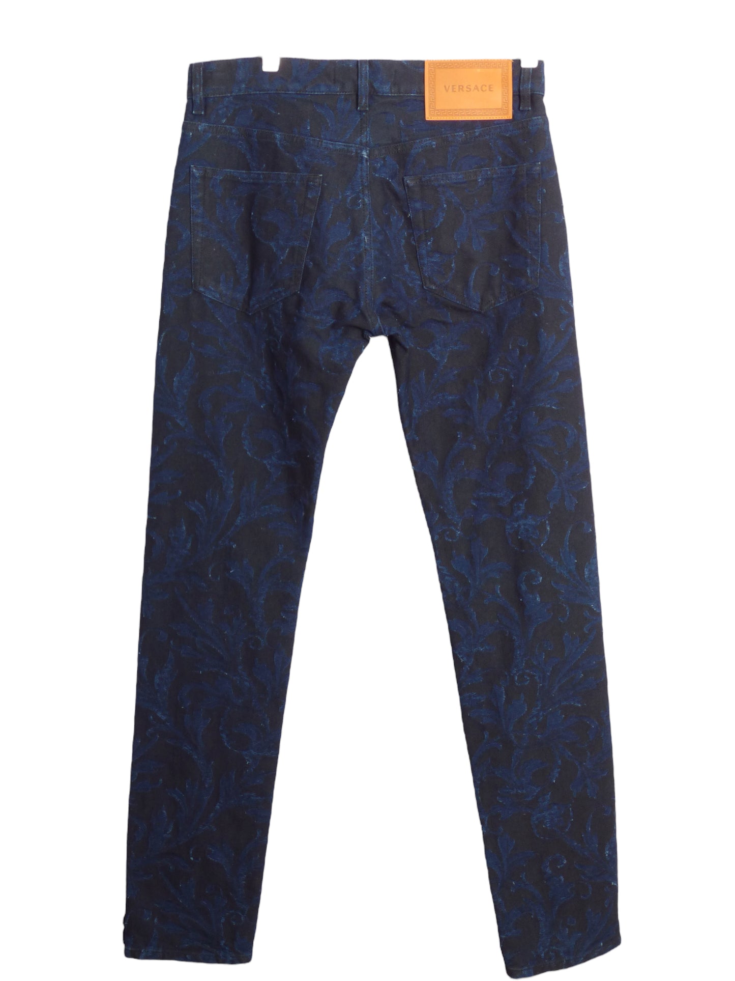 VERSACE- NWT 2022 Jacquard Denim Pants, W-32