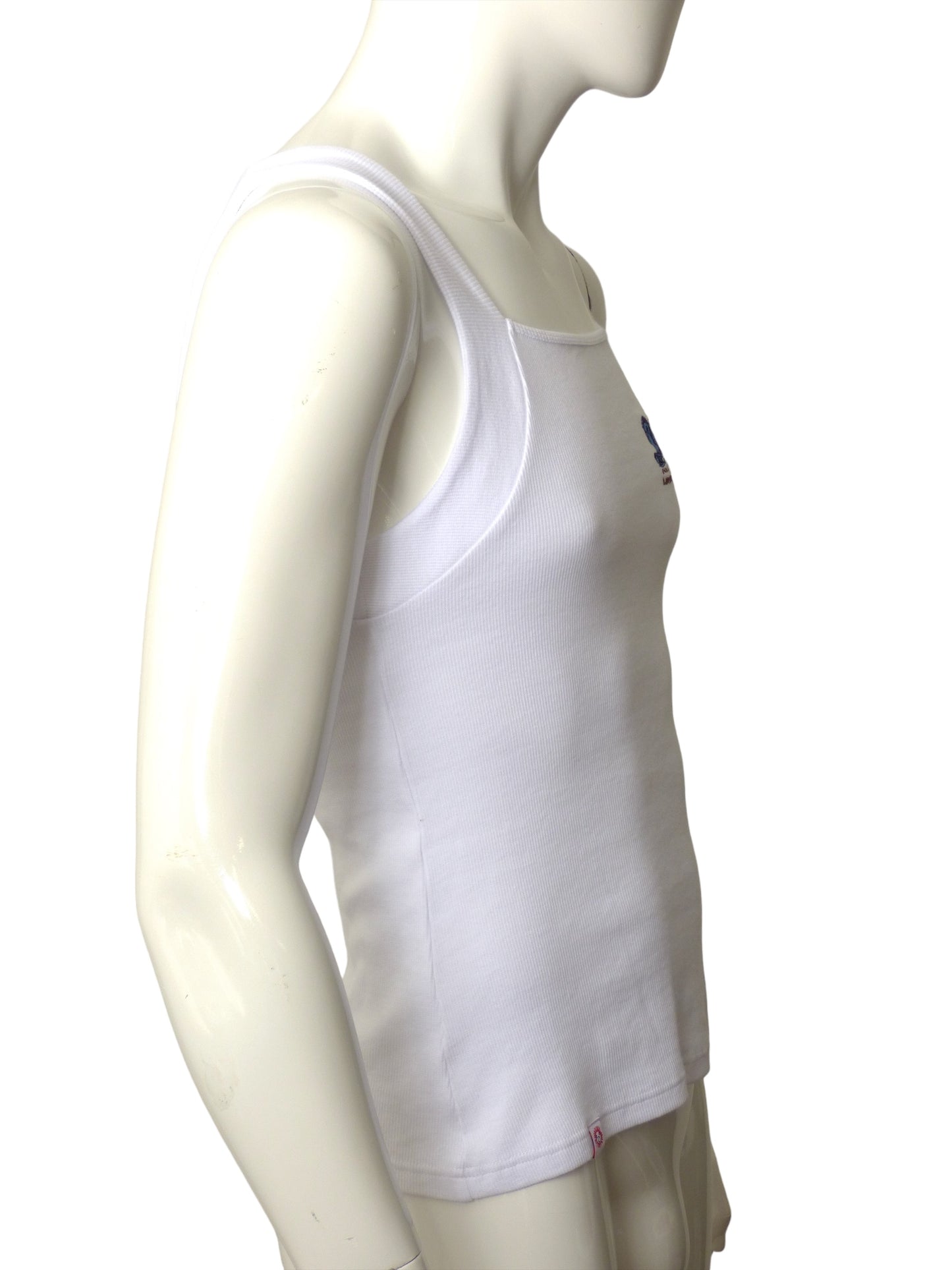 CHARLES JEFFREY LOVERBOY x SHAYE GREGAN- NWT White Muscle Tank Top, Size XL