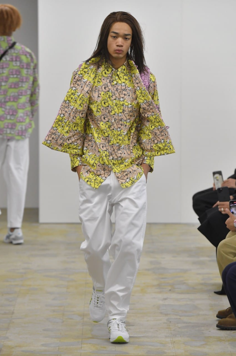 2021 NWT Cotton KAWS Print Shirt, Size-Large