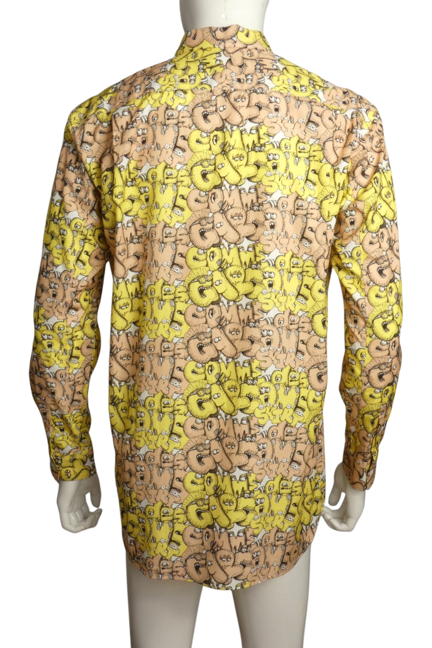 2021 NWT Cotton KAWS Print Shirt, Size-Large