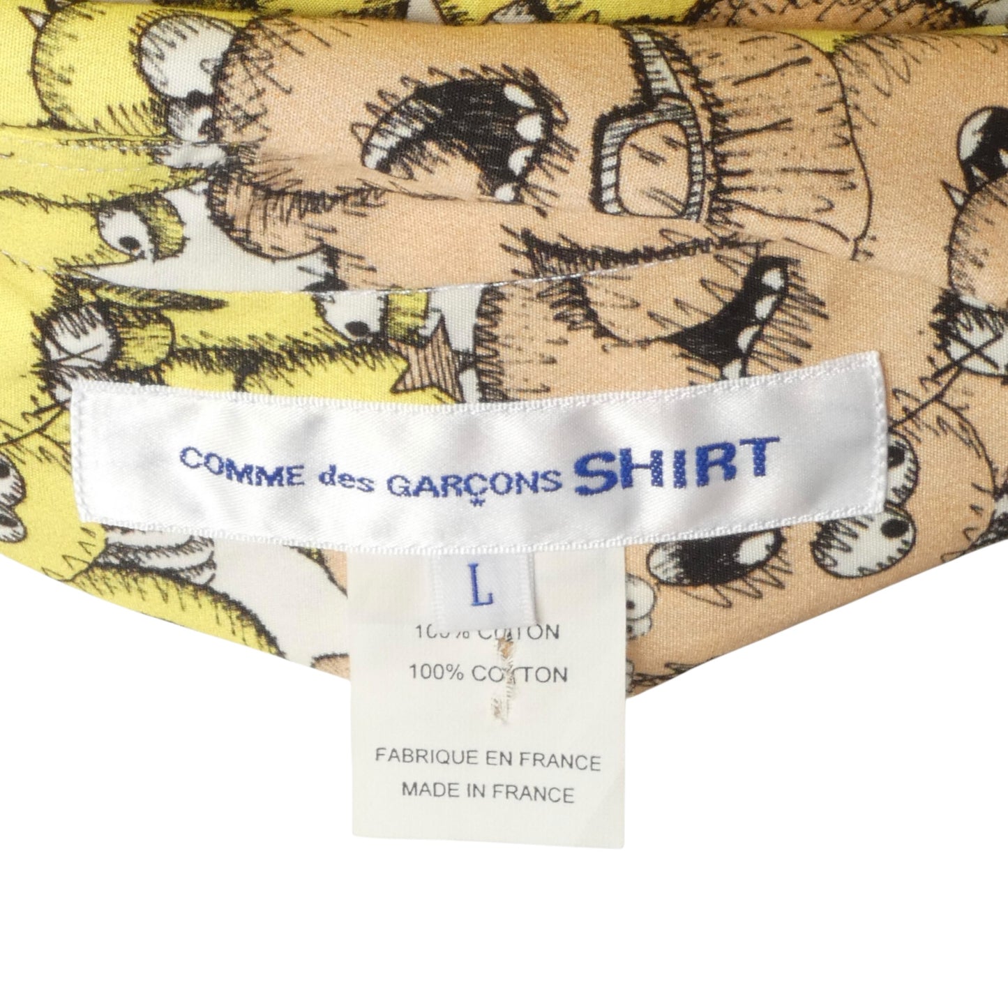2021 NWT Cotton KAWS Print Shirt, Size-Large