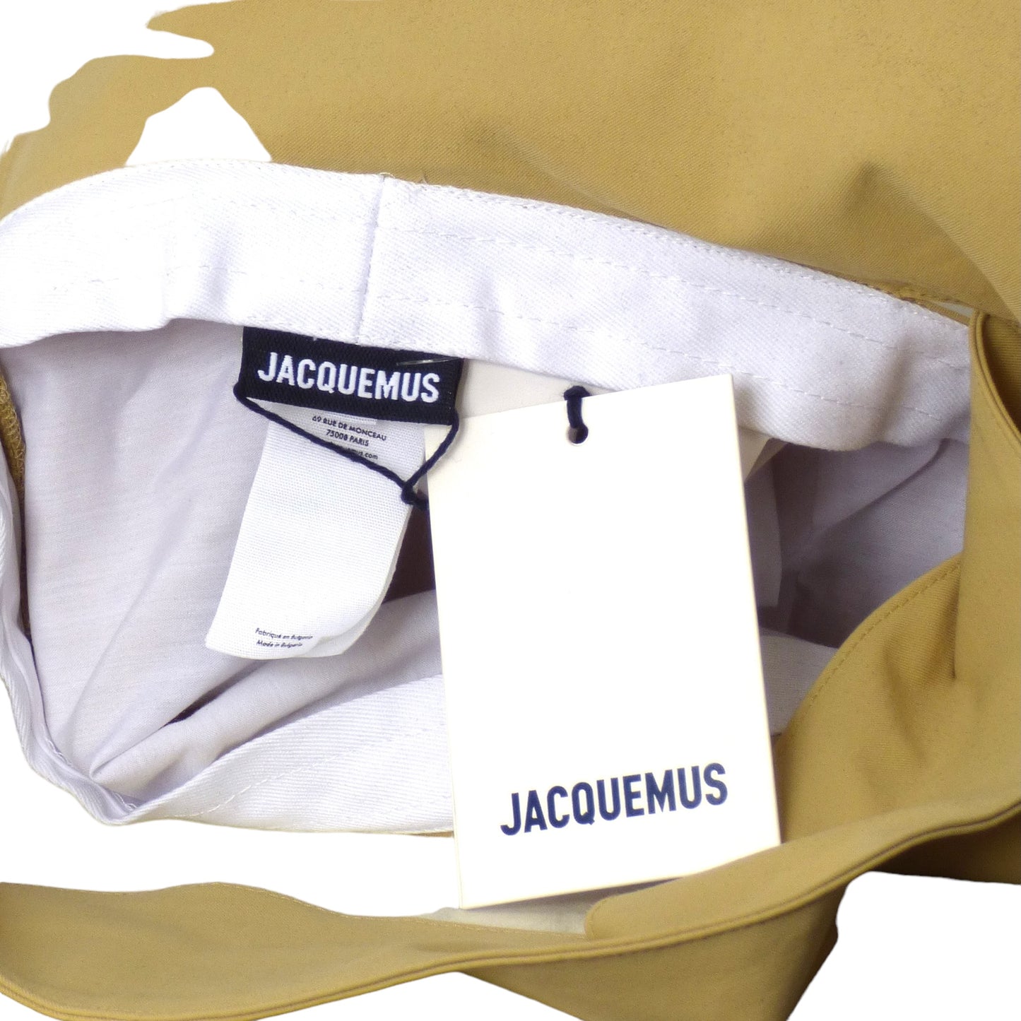 JACQUEMUS- Le Bob Bando Bucket Hat, Size 58