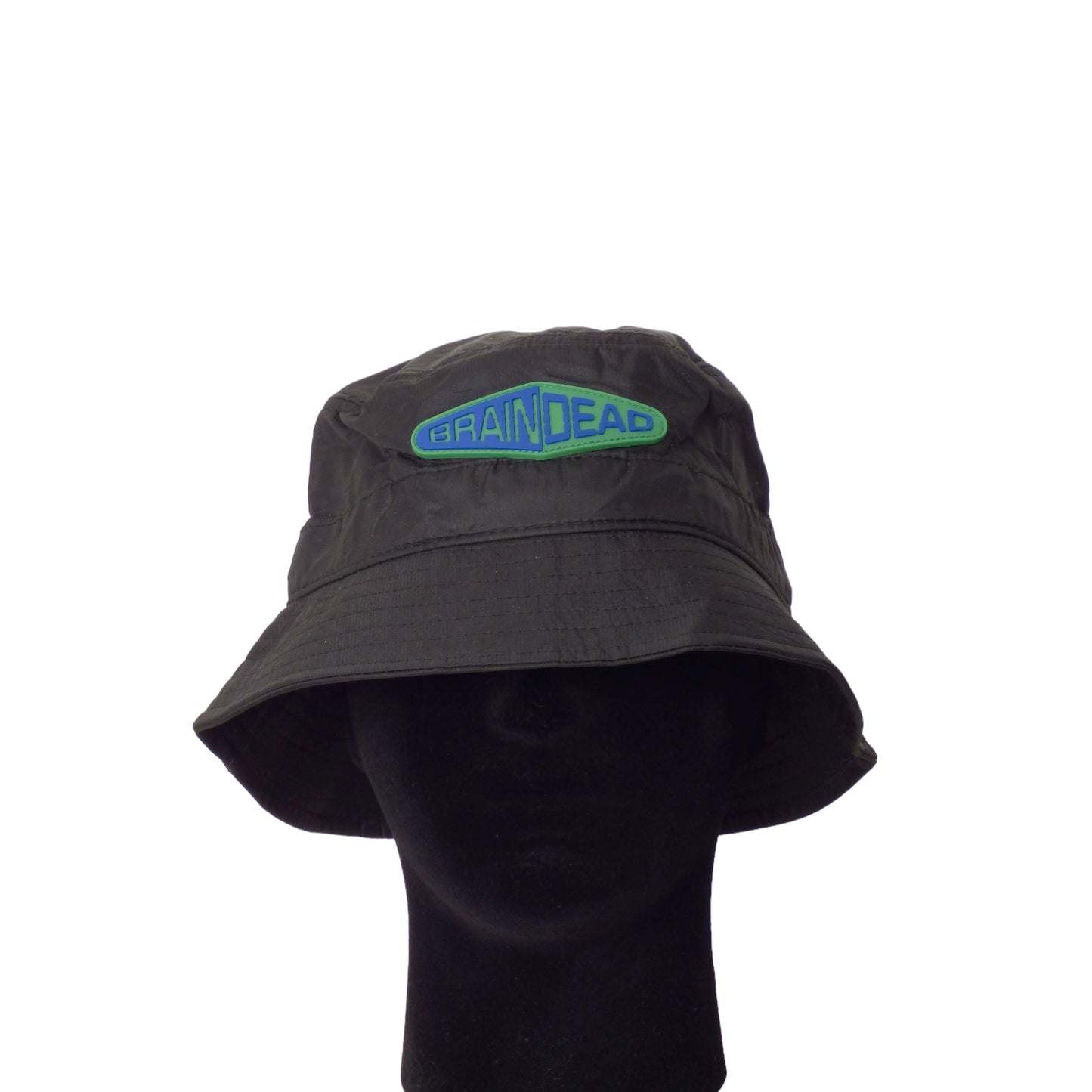 BRAIN DEAD- Black Nylon Fisheye Bucket Hat