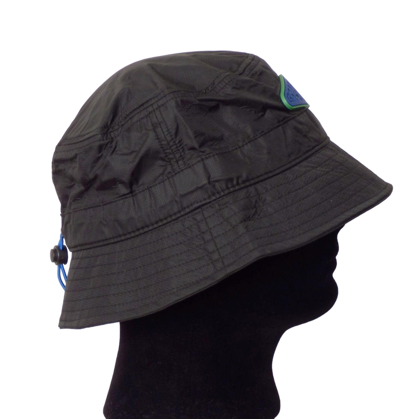 BRAIN DEAD- Black Nylon Fisheye Bucket Hat