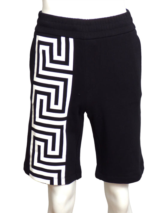 VERSACE- NWT 2023 Logo Print Sweat Shorts, Size XSmall