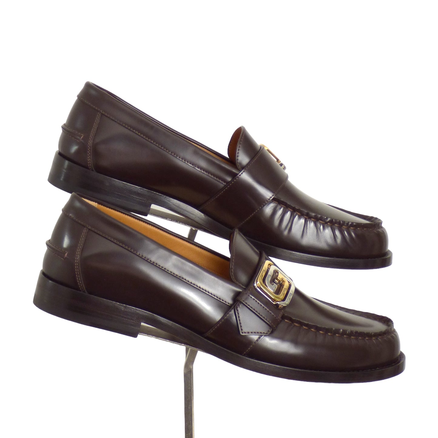 GUCCI- NIB Brown Millennial Ribot Loafer, Size US-11