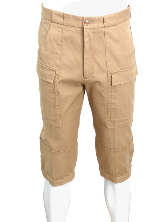 GUCCI x NORTH FACE- NWT 2021 Khaki Cargo Shorts, Waist 30