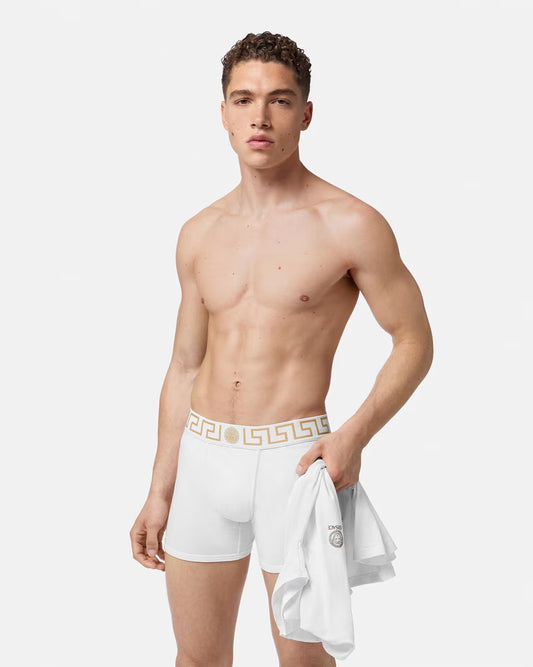 VERSACE- NIB White Trunk, Multiple Sizes Available