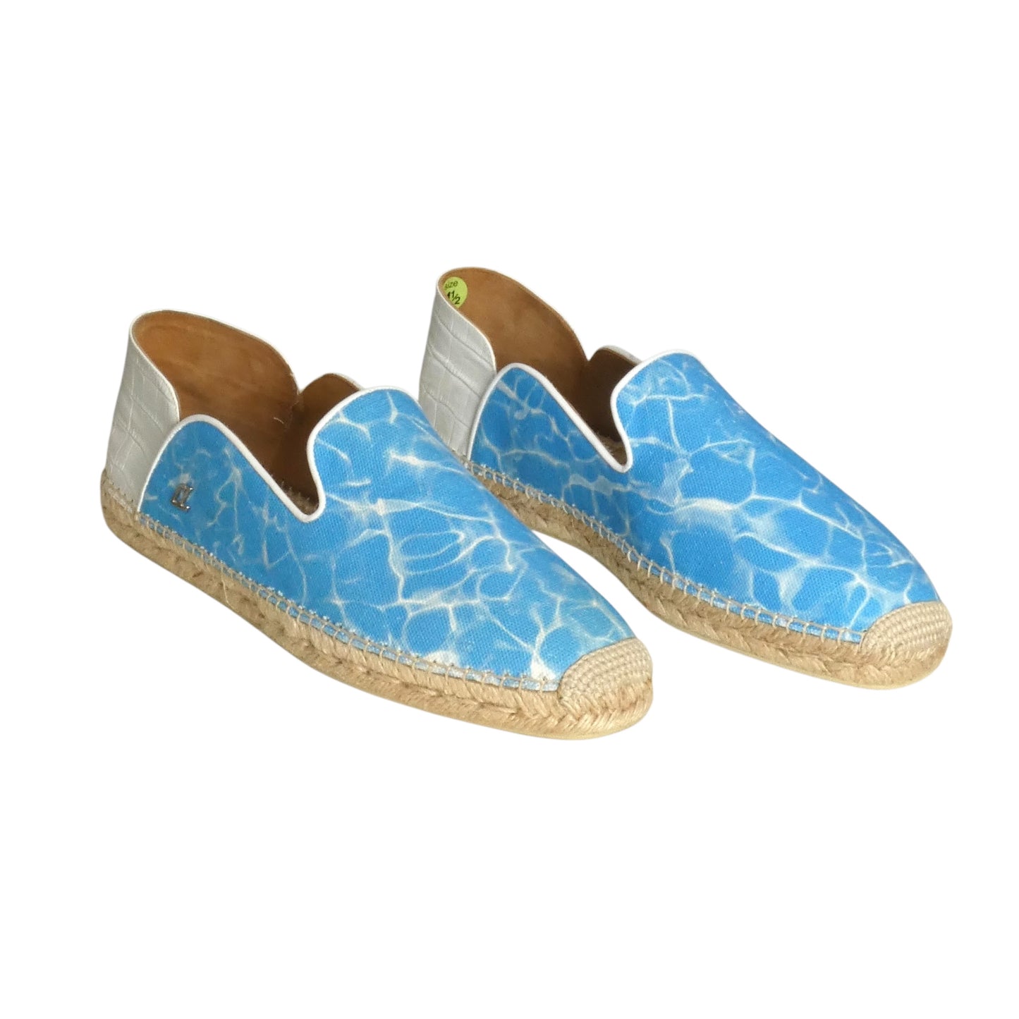 CHRISTIAN LOUBOUTIN- Water Print Espadrilles, Size 43