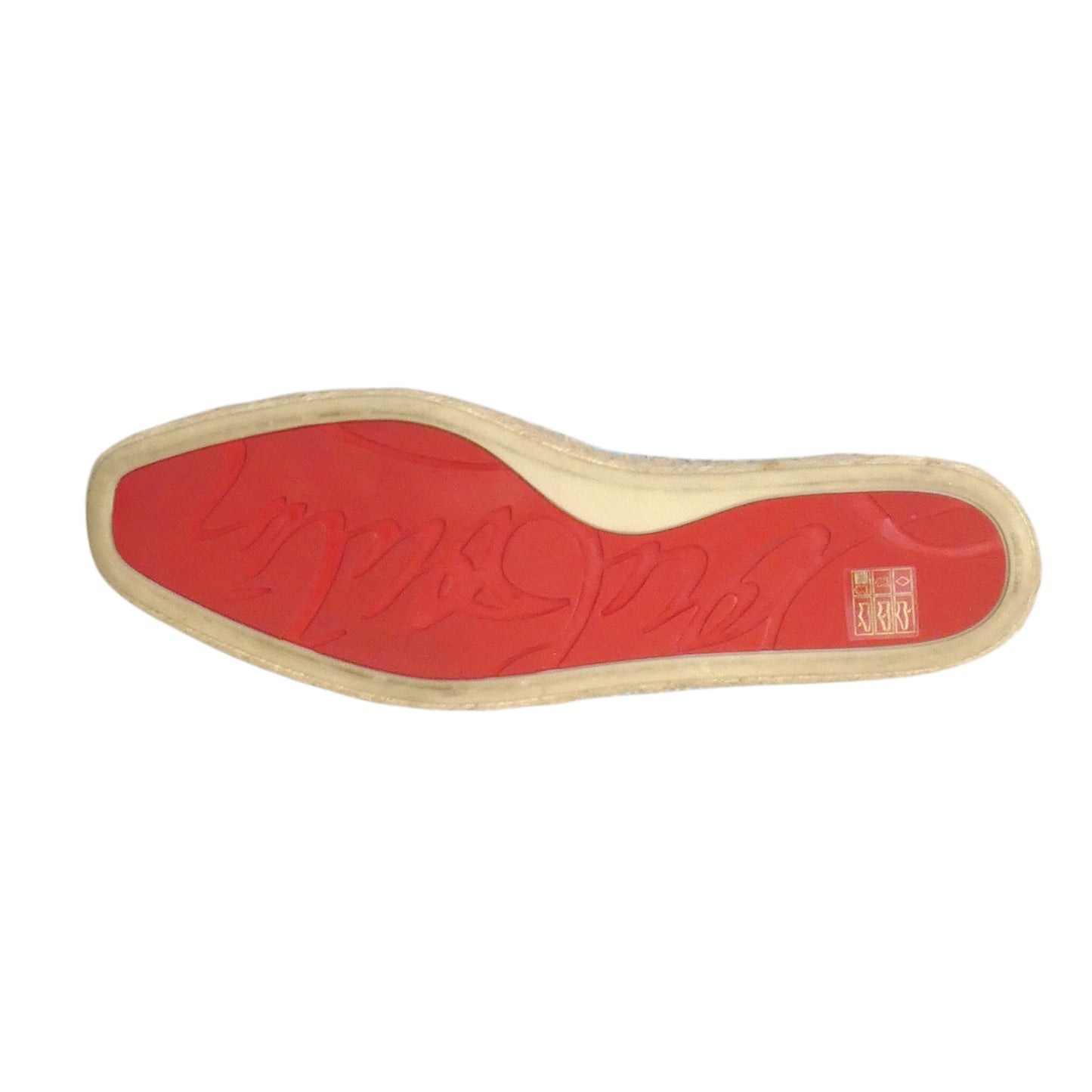CHRISTIAN LOUBOUTIN- Water Print Espadrilles, Size 43