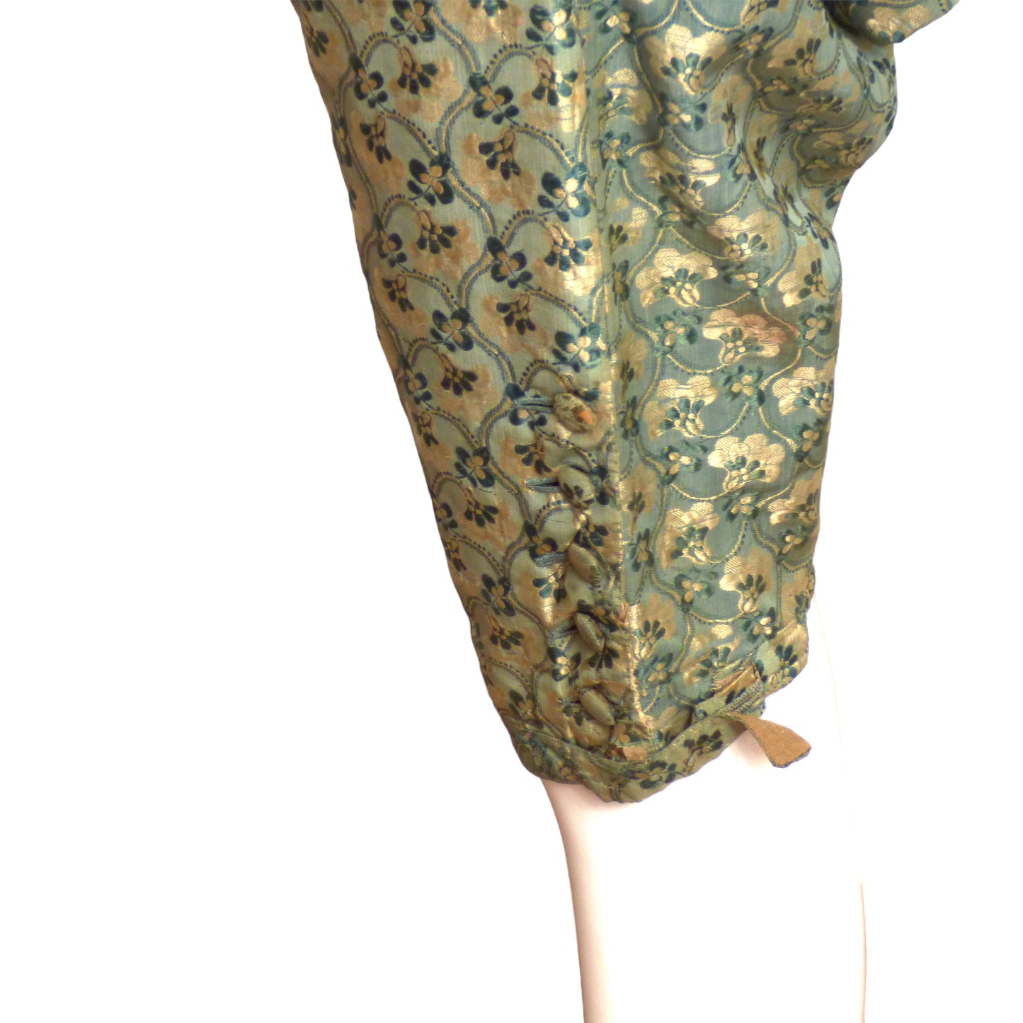 c.1780 Green Silk Brocade Breeches