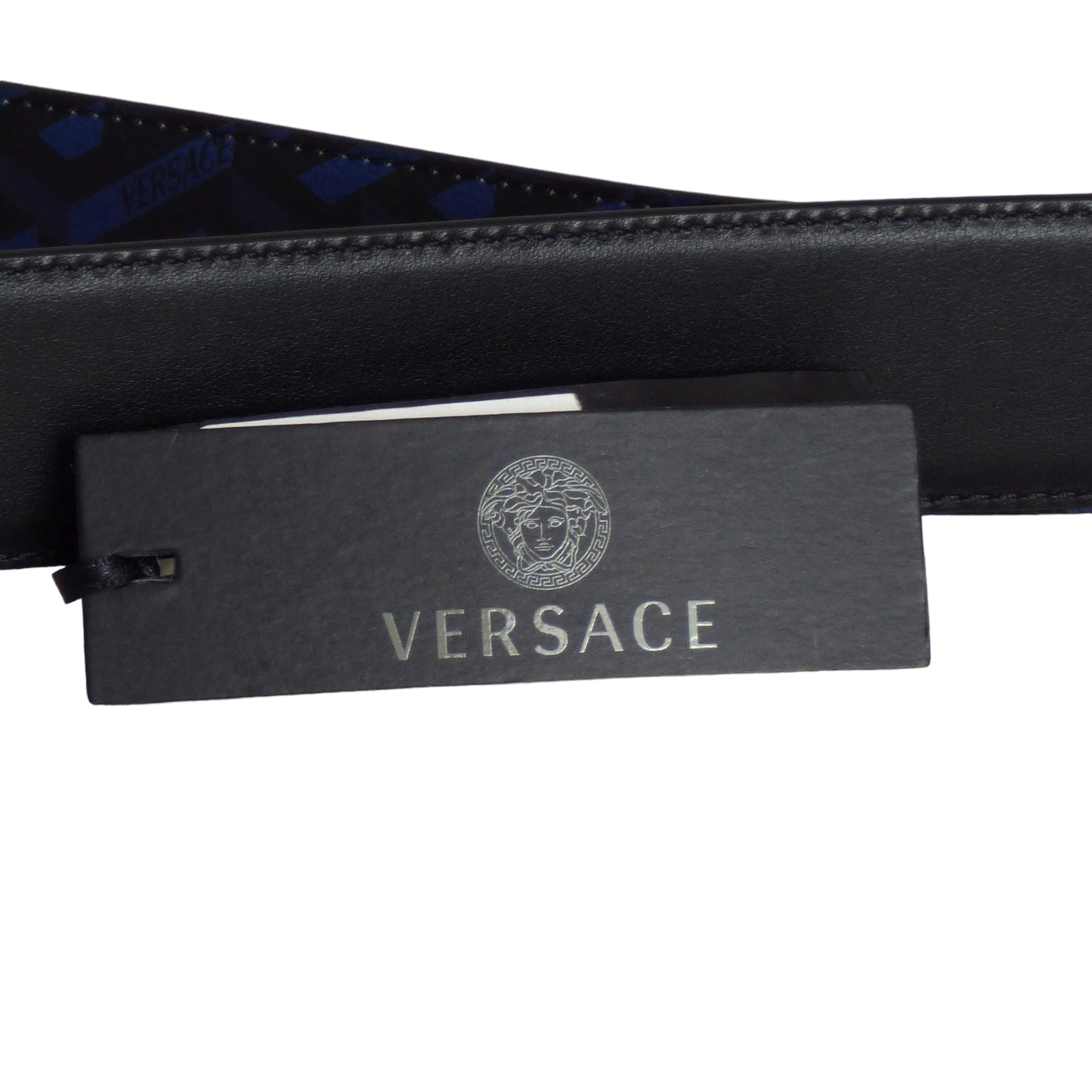 VESACE- NWT  Reversible Leather Belt, W-40