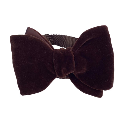 1970s Velvet Bowtie