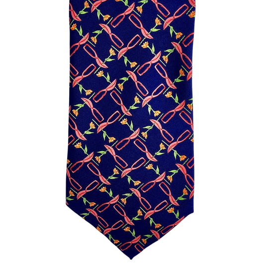 Florist Print Silk Tie
