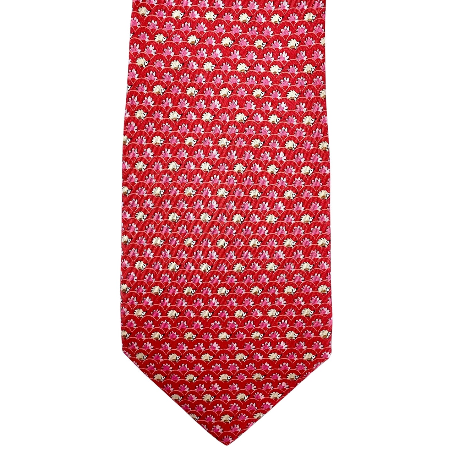 Multi Color Print Silk Tie