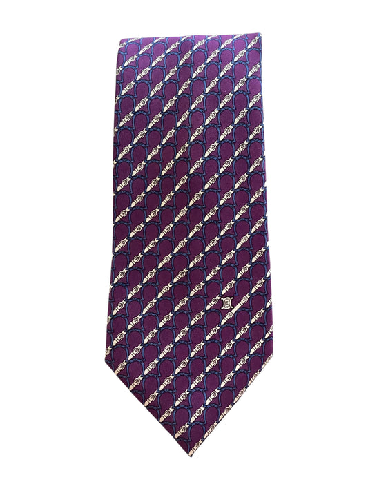 Printed Silk Tie