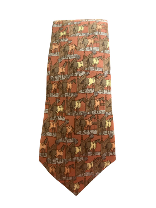 Printed Silk Tie