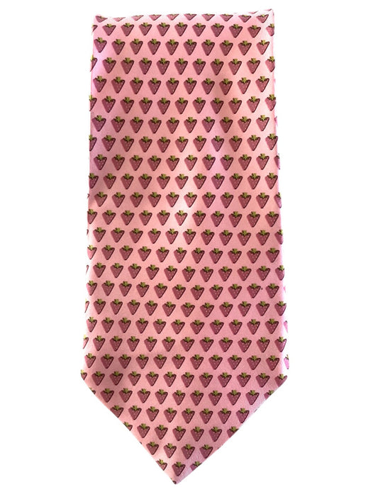 Novely Print Silk Tie