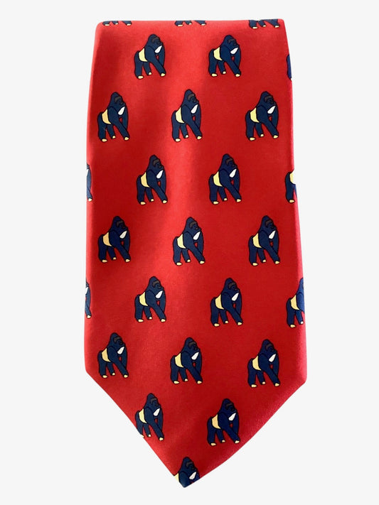 Gorilla Silk Tie
