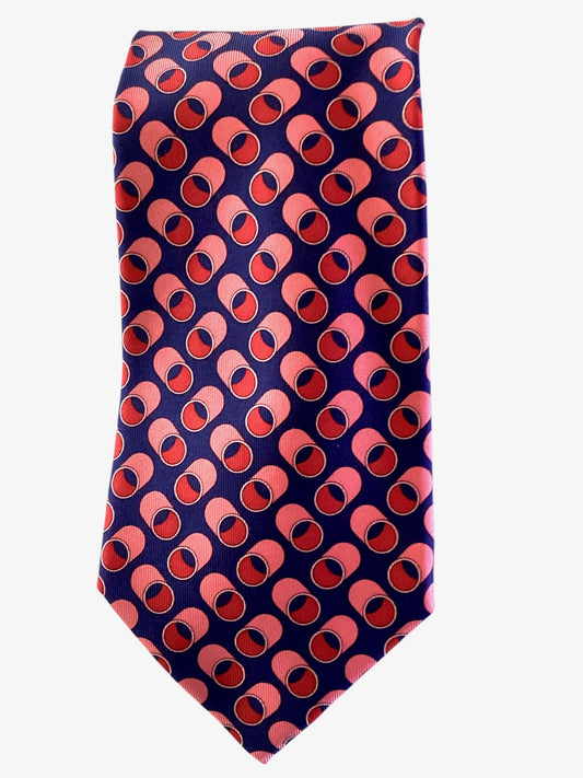 Multi Color Print Silk Tie