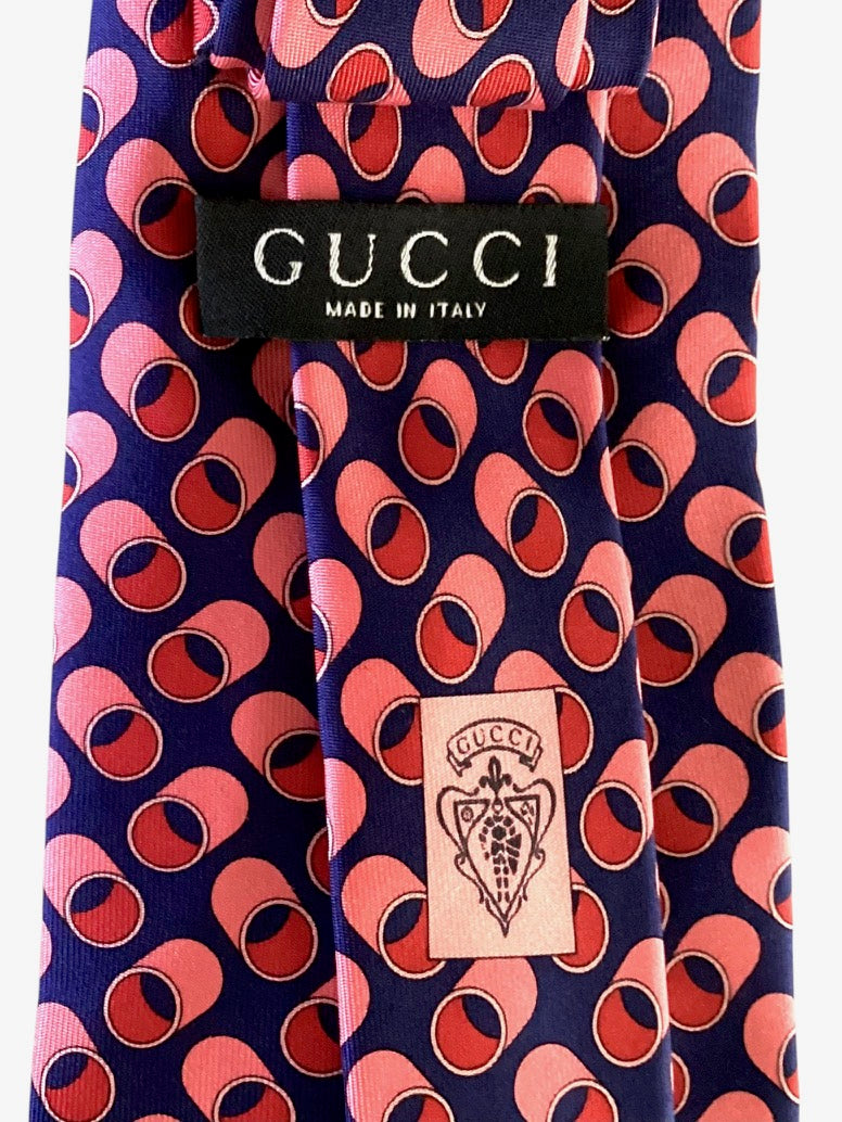 Multi Color Print Silk Tie