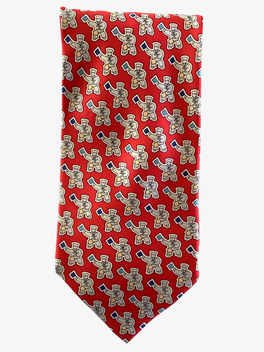 Print Silk Tie