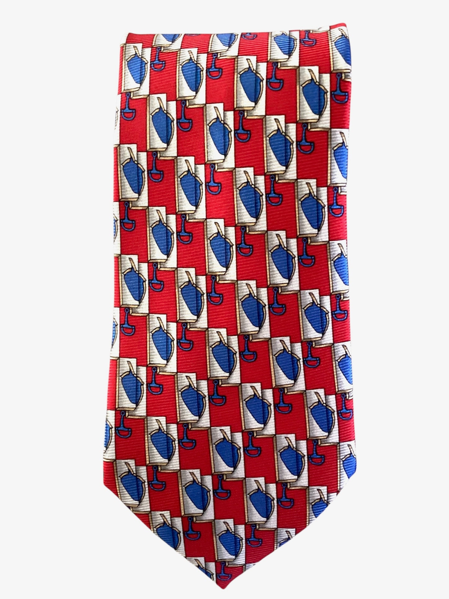 Printed Brocade Silk Tie