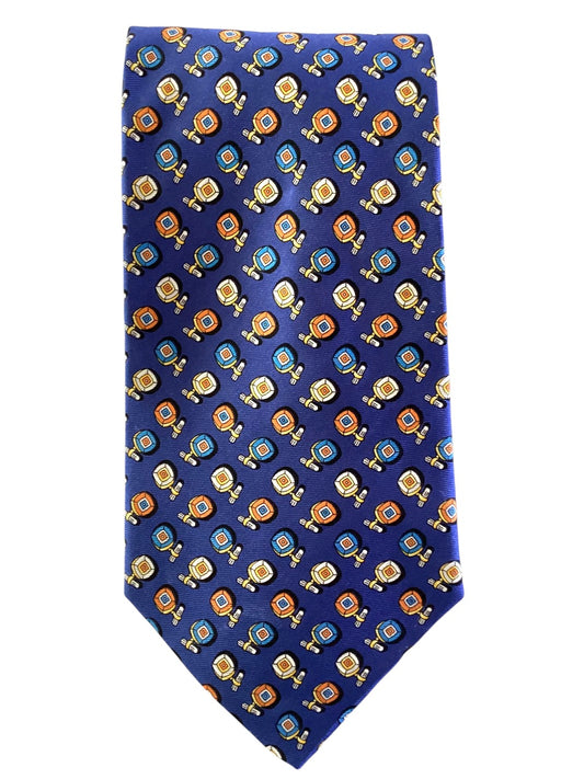 1990s Printed Silk Tie