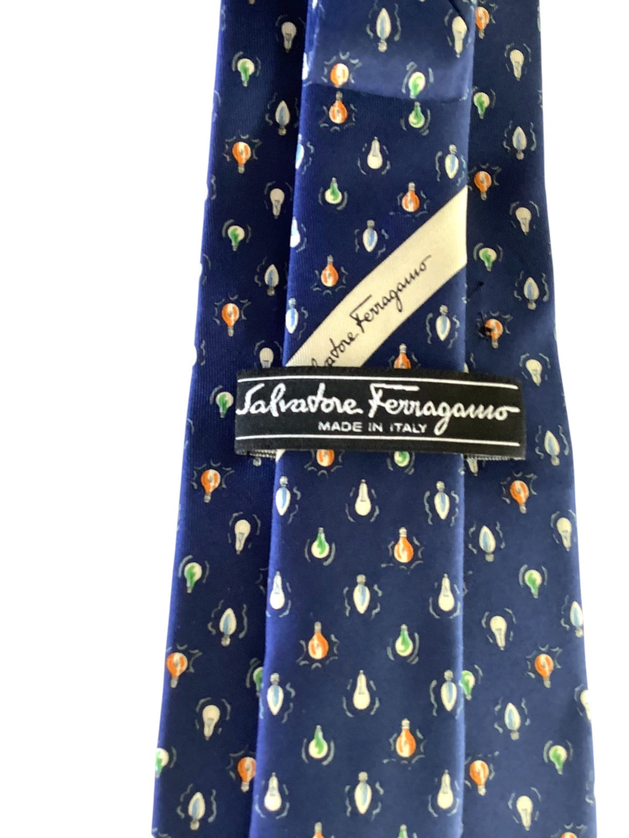 Novely Print Silk Tie