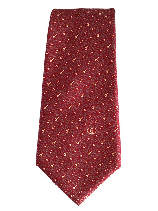 Multi Color Print Silk Tie