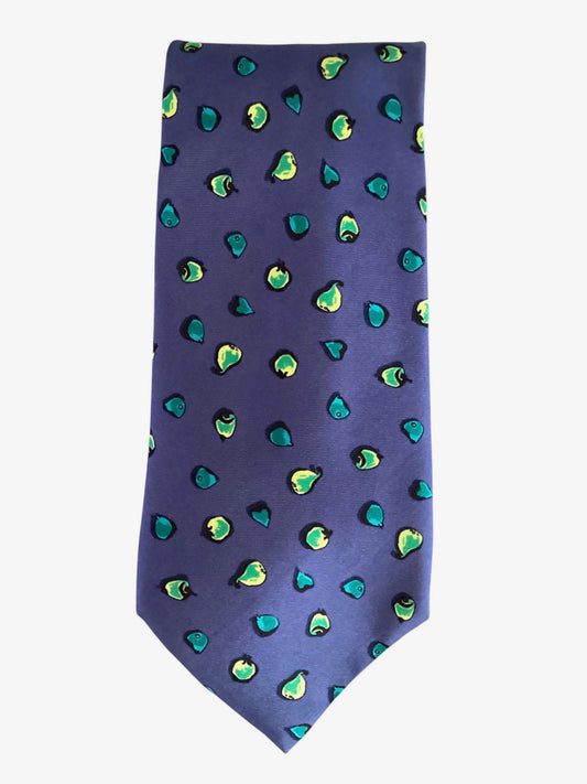 Multi Color Printed Silk Tie