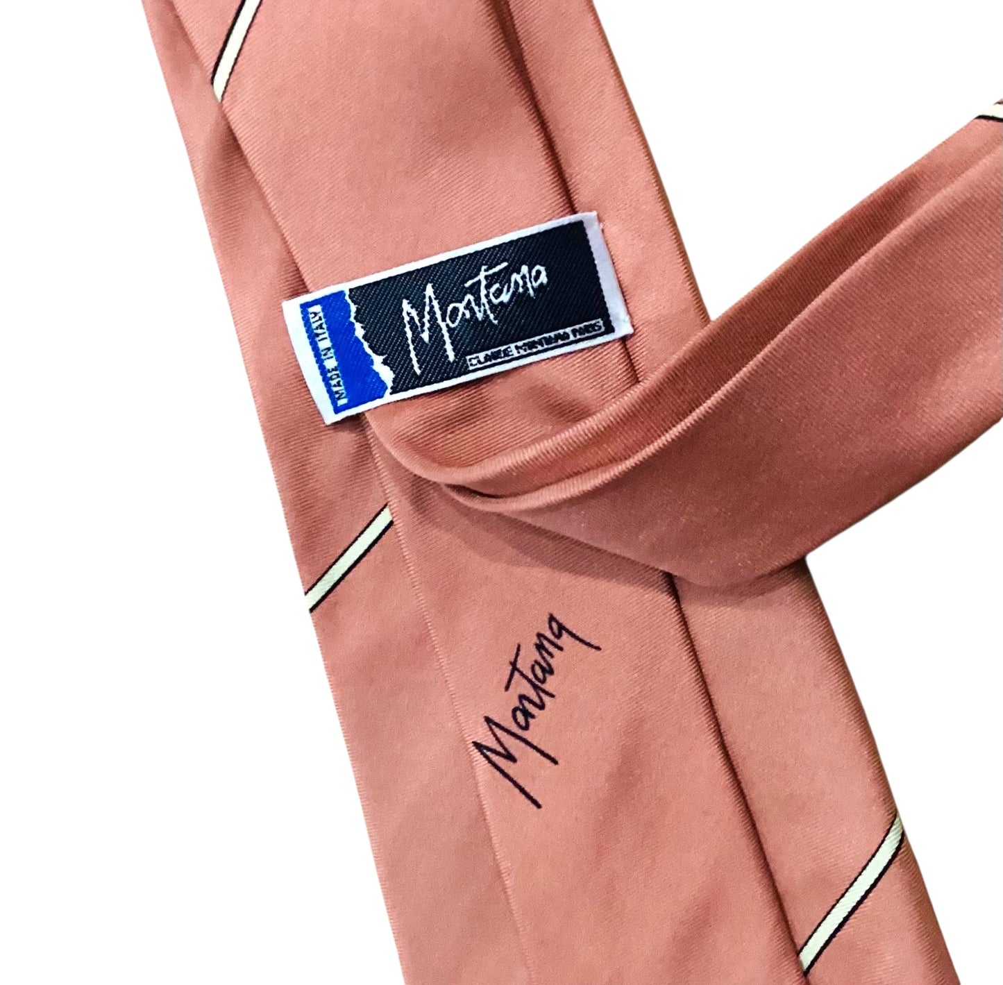 1990s Track & Field Silk Tie
