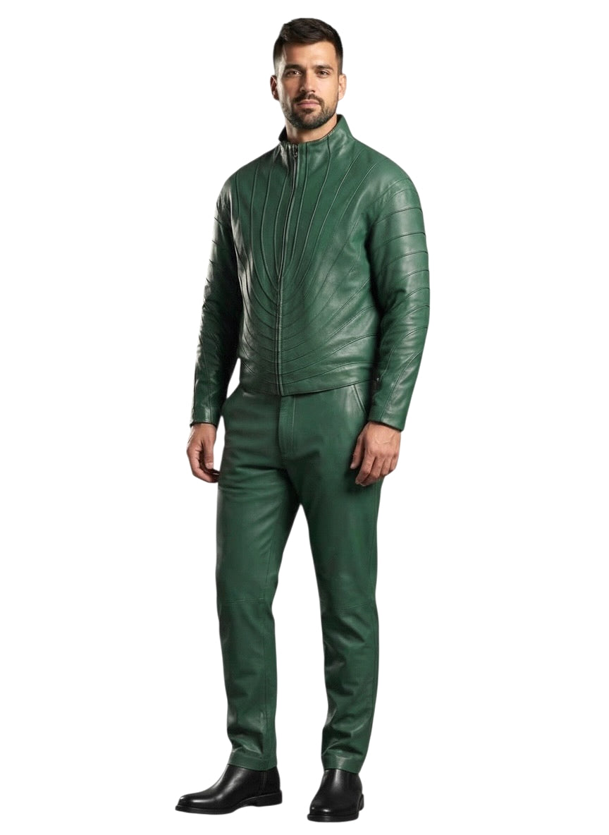 1988 Leather Suit, Size Medium