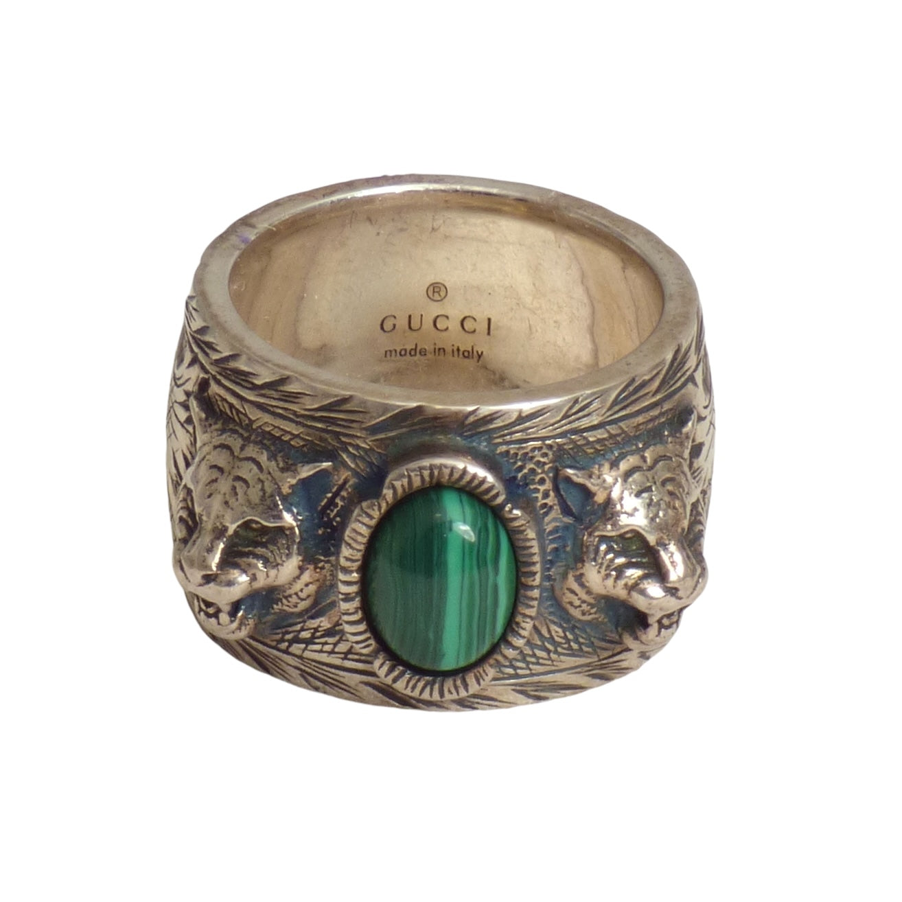 GUCCI-NIB Gucci Garden Sterling Ring, Size 17