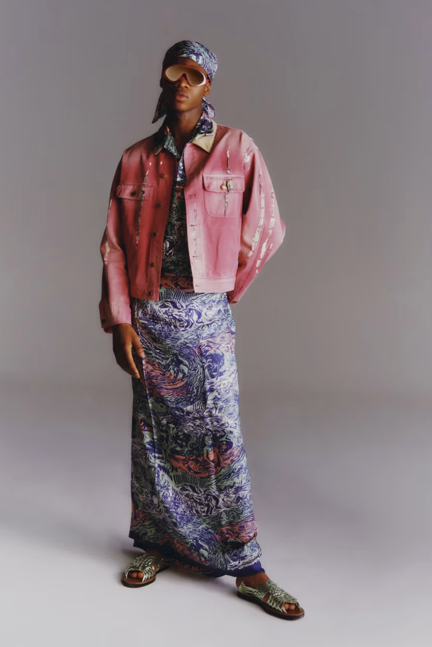 2023 Silk Print Shorts,Waist 32