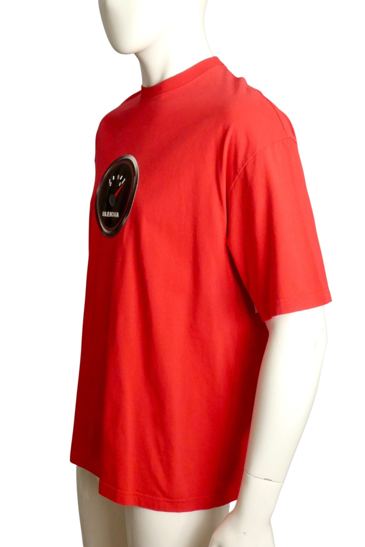 BALENCIAGA - 2018 Fuel Gauge Graphic T-Shirt, Size-Medium