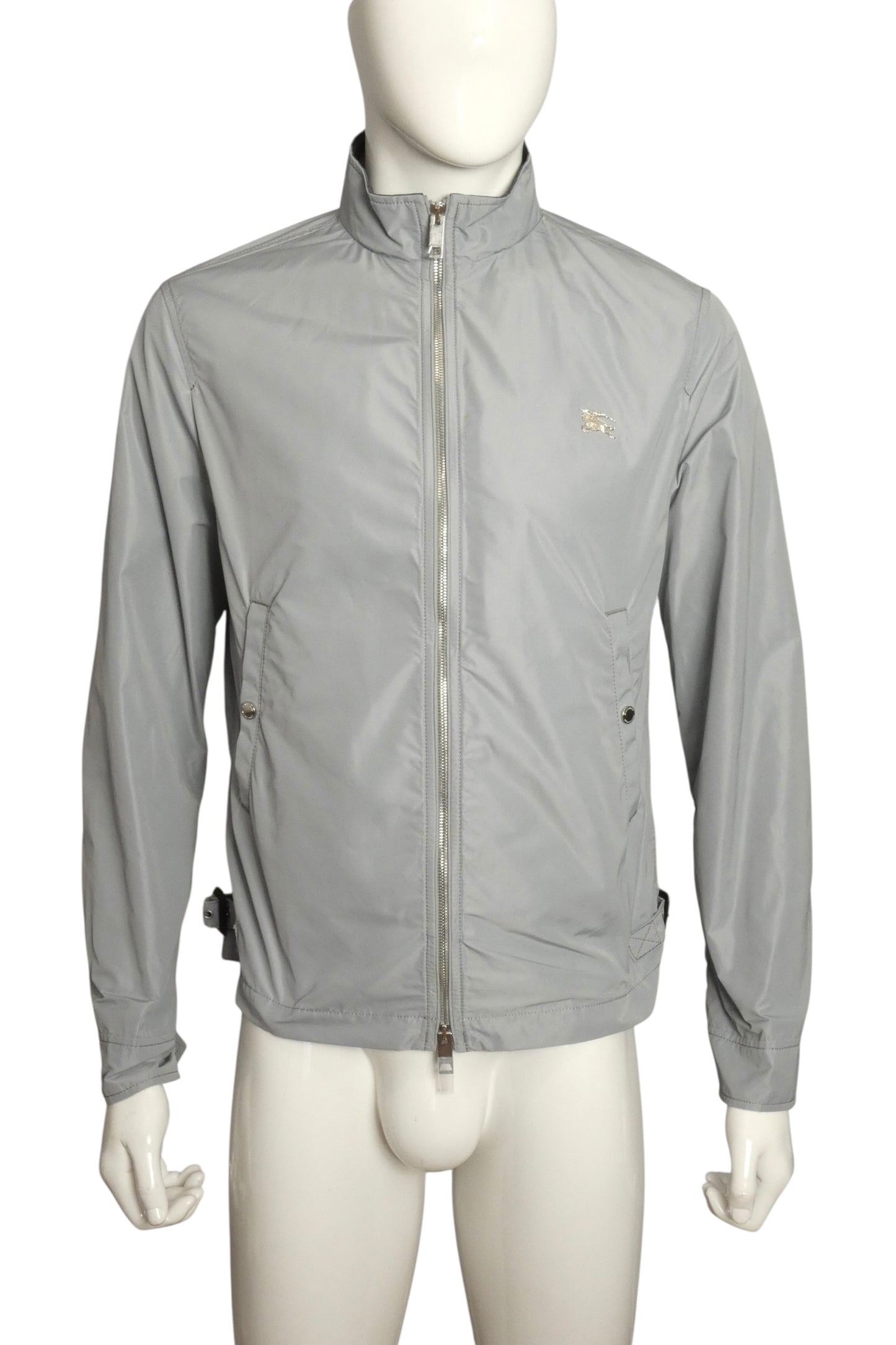 BURBERRY-NWT Grey Brighton Windbreaker, Size-50