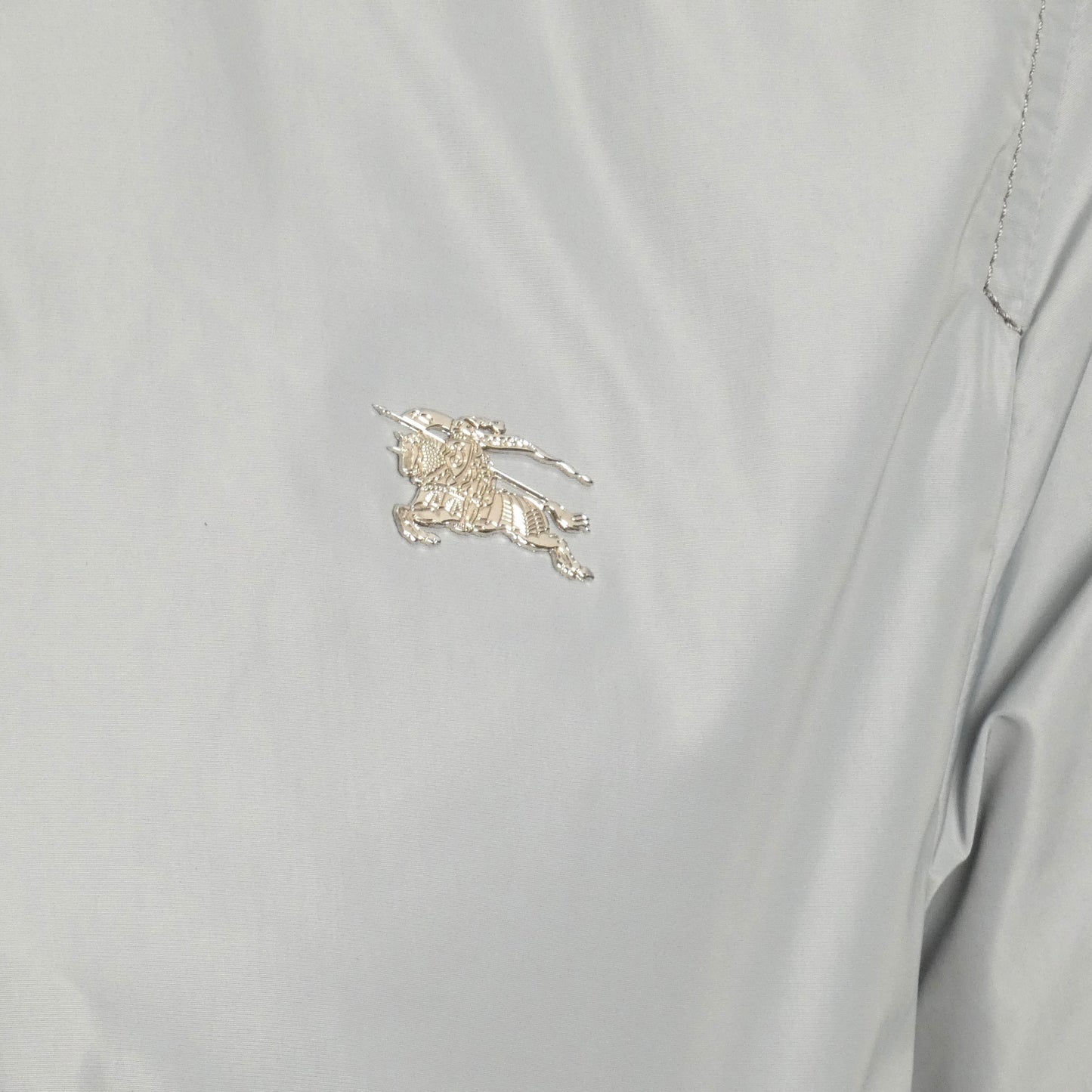 BURBERRY-NWT Grey Brighton Windbreaker, Size-50
