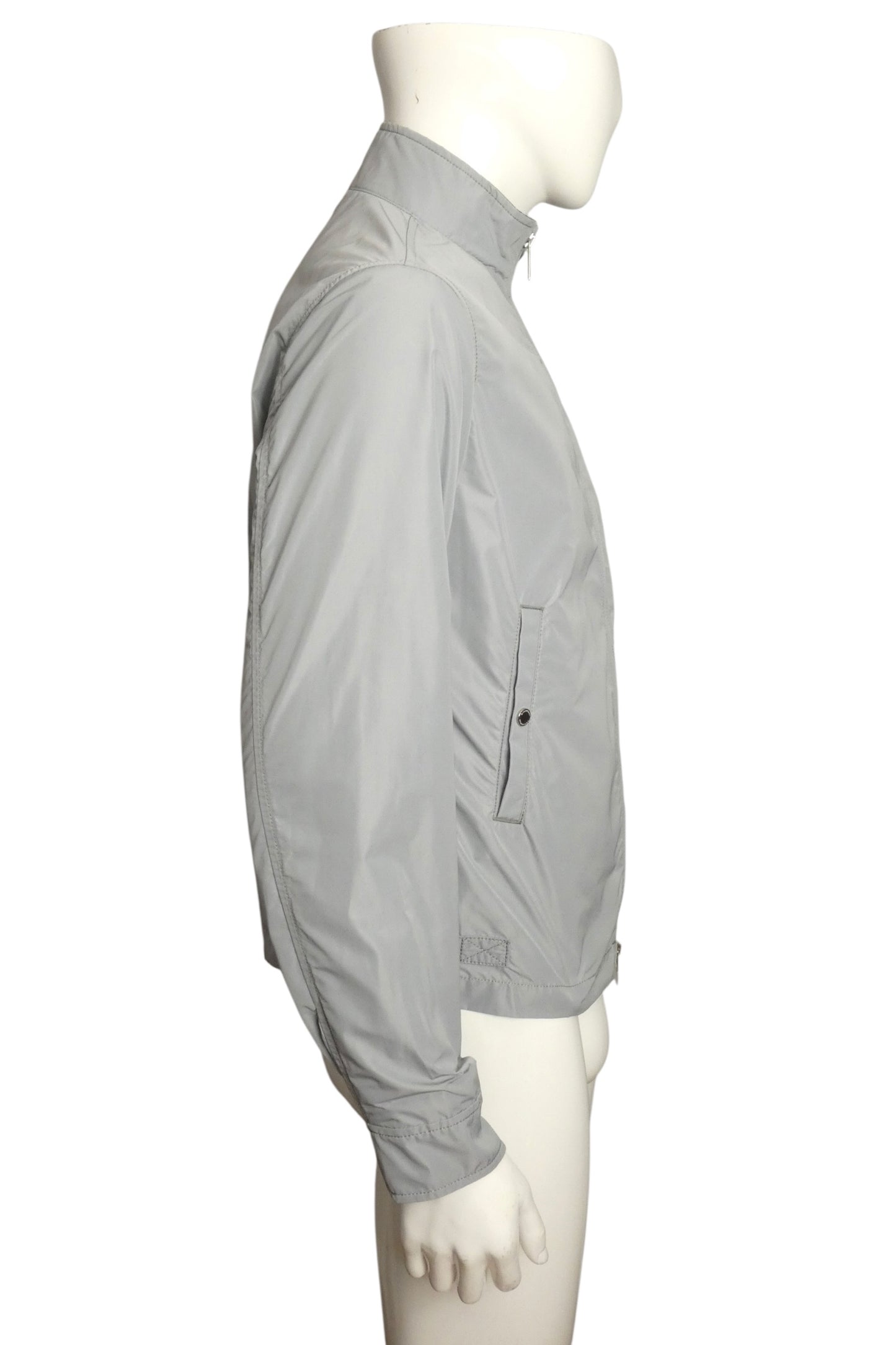 BURBERRY-NWT Grey Brighton Windbreaker, Size-50